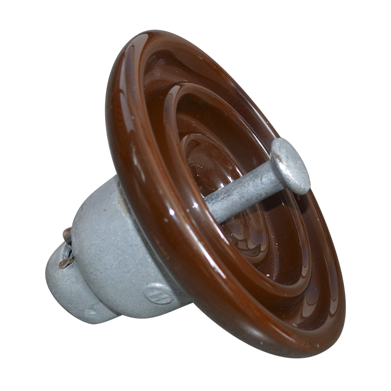 How do porcelain insulators compare to glass and polymeric insulators?
