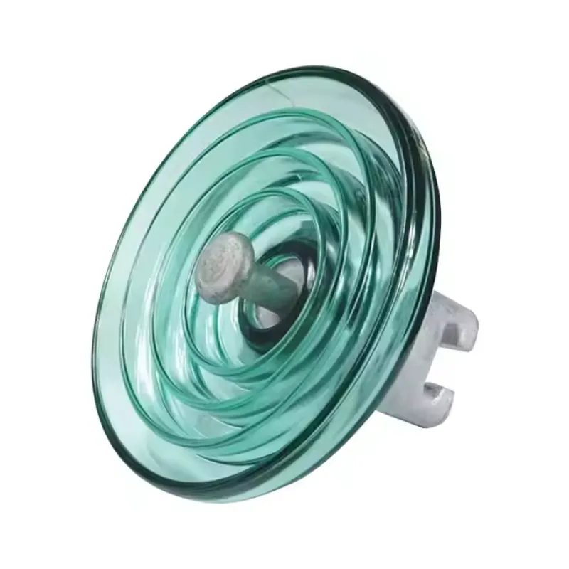 U120BP 120KN anti fouling suspension glass insulator
