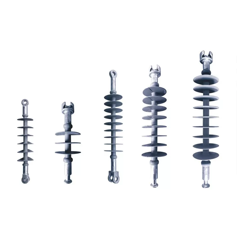 Polymer composite rod-type suspension insulator