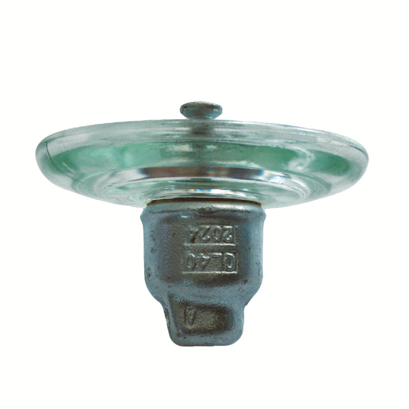 U40B 40kN suspension disc-shaped glass insulator