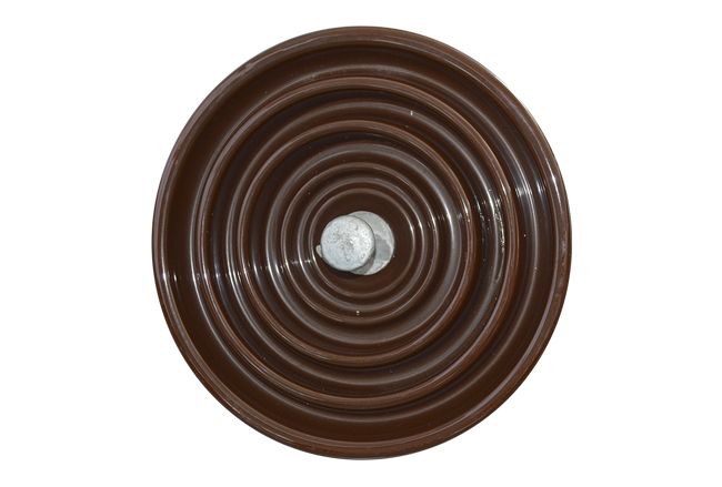 What is a porcelain insulator?