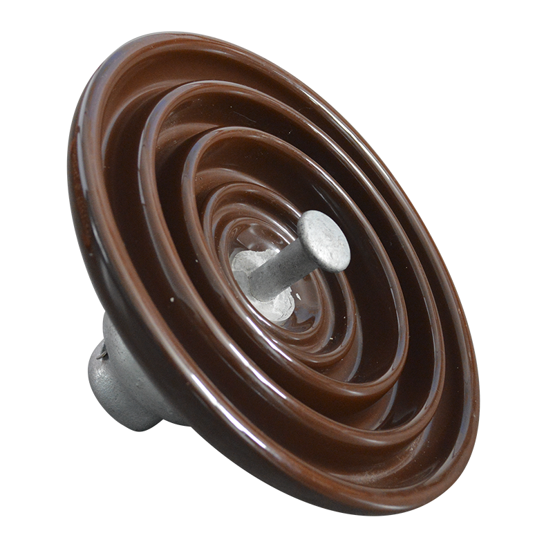 How does a porcelain insulator work?