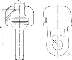 Socket Clevis