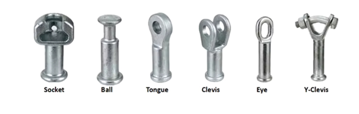 110/126/132kV Long Rod Polymer Composite Suspension Insulator